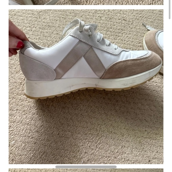 MUNRO piper sneaker white combo size 7M (retail $220) - Picture 2 of 9